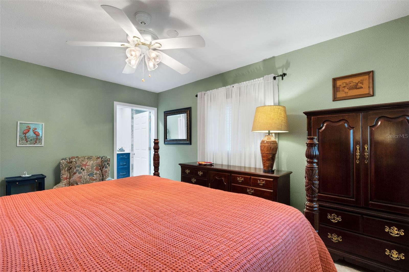 Primary bedroom with ensuite