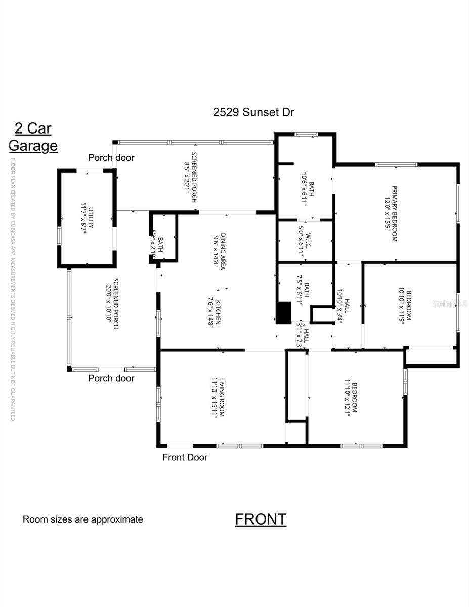 Floor plan sorry it's sideways