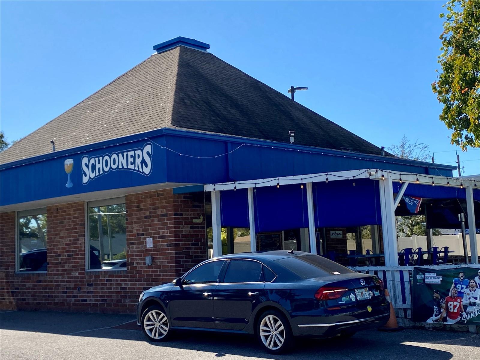 at the end of the street