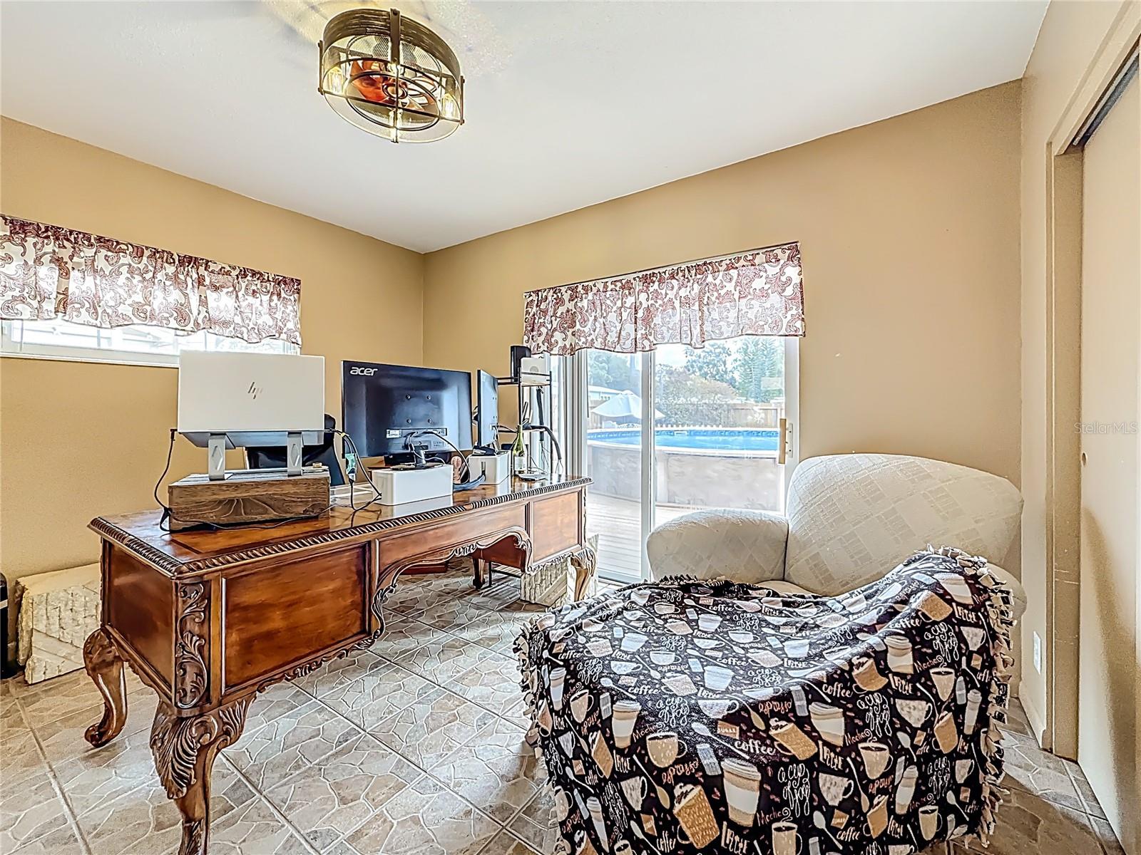 Another view of the 4th bedroom.