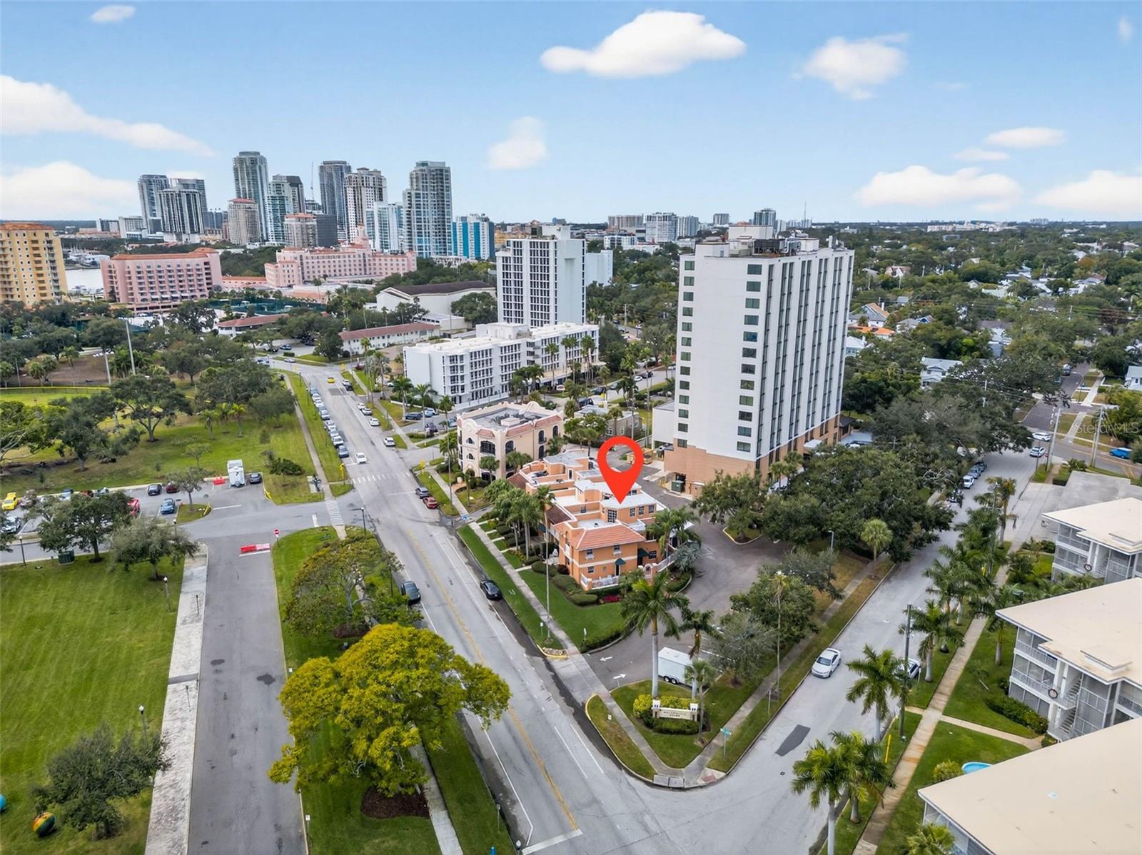 Across from North Shore Park and Pool