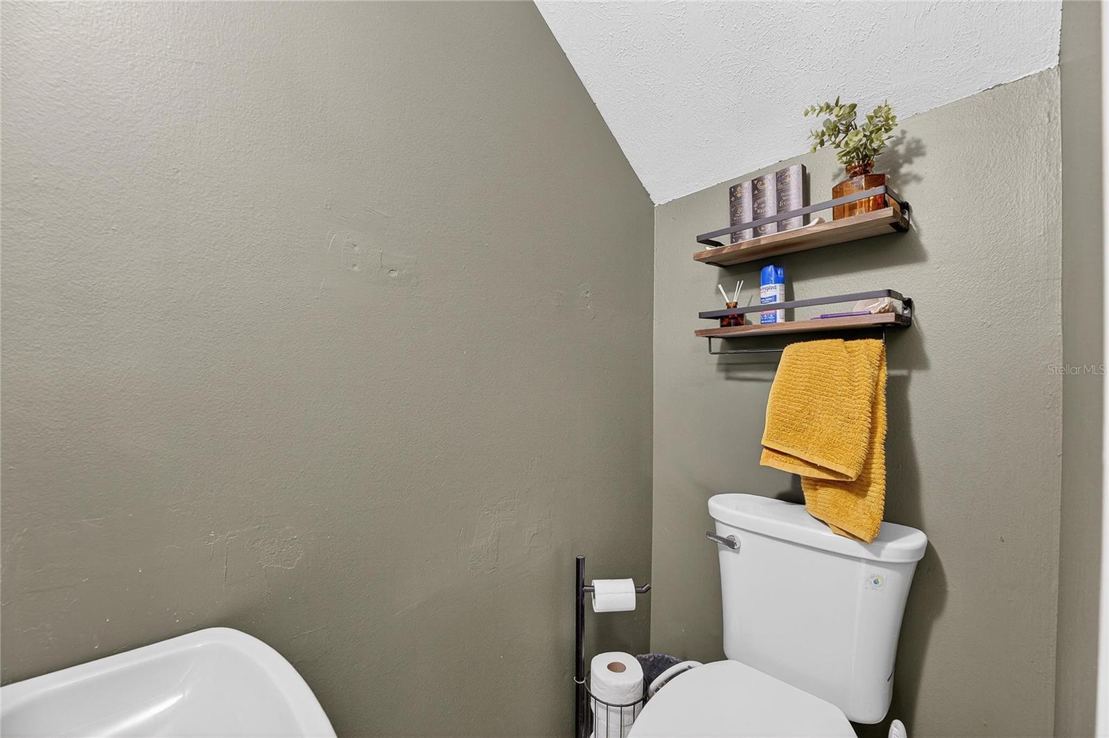 Downstairs half-bath