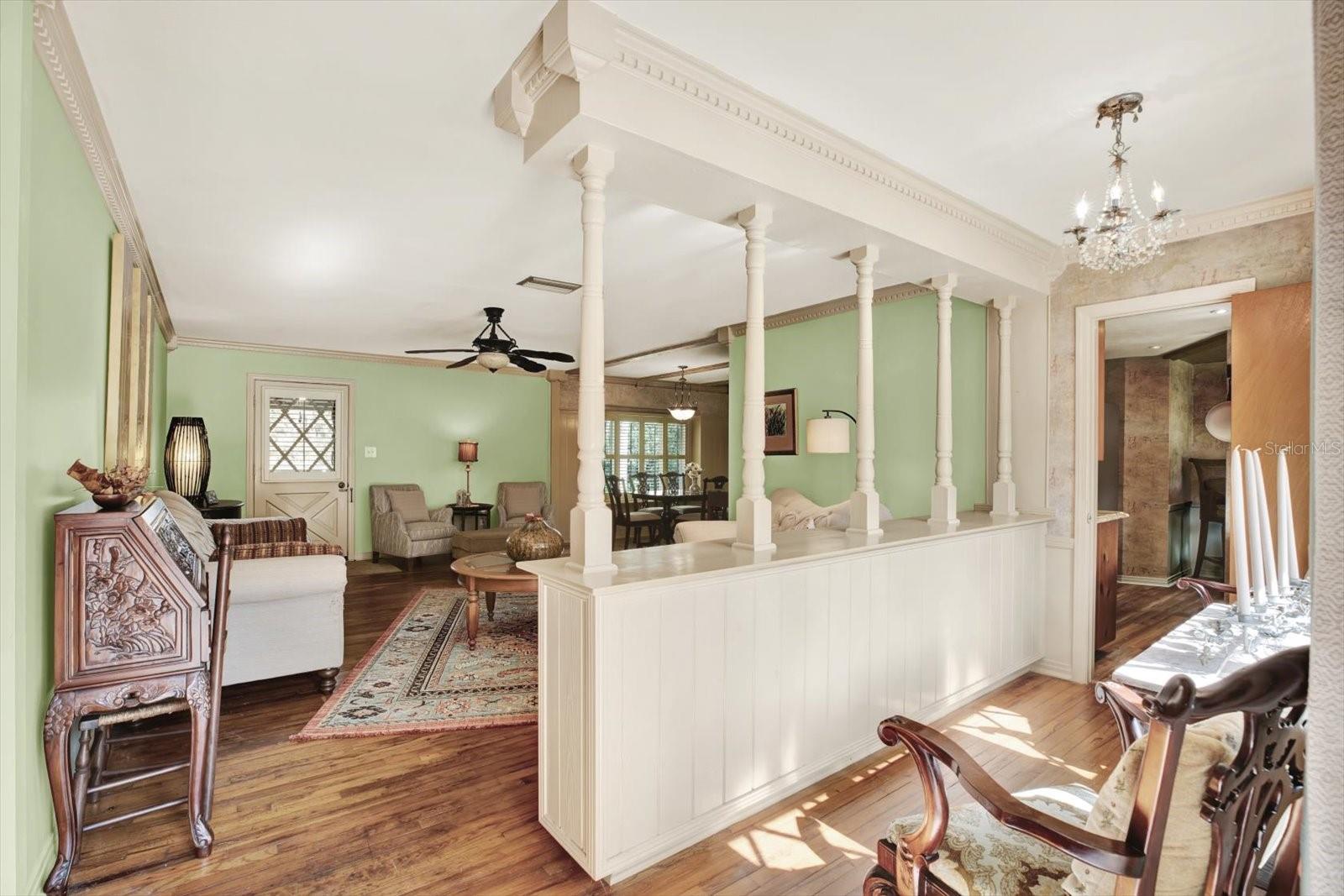 Foyer into Living Room