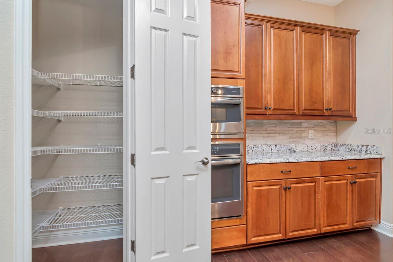Spacious Pantry with Ample Storage