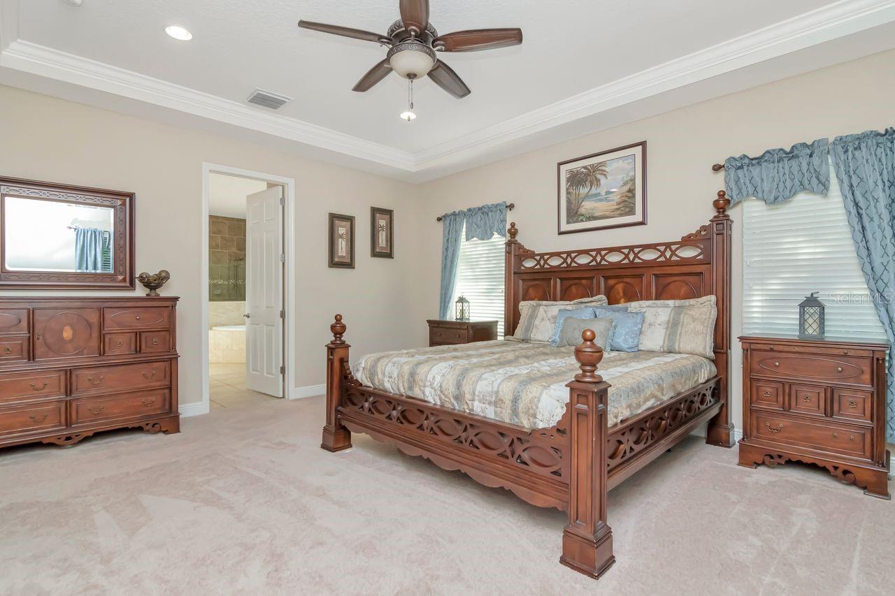 Spacious Owner’s Retreat with Private Bath and Custom Closets