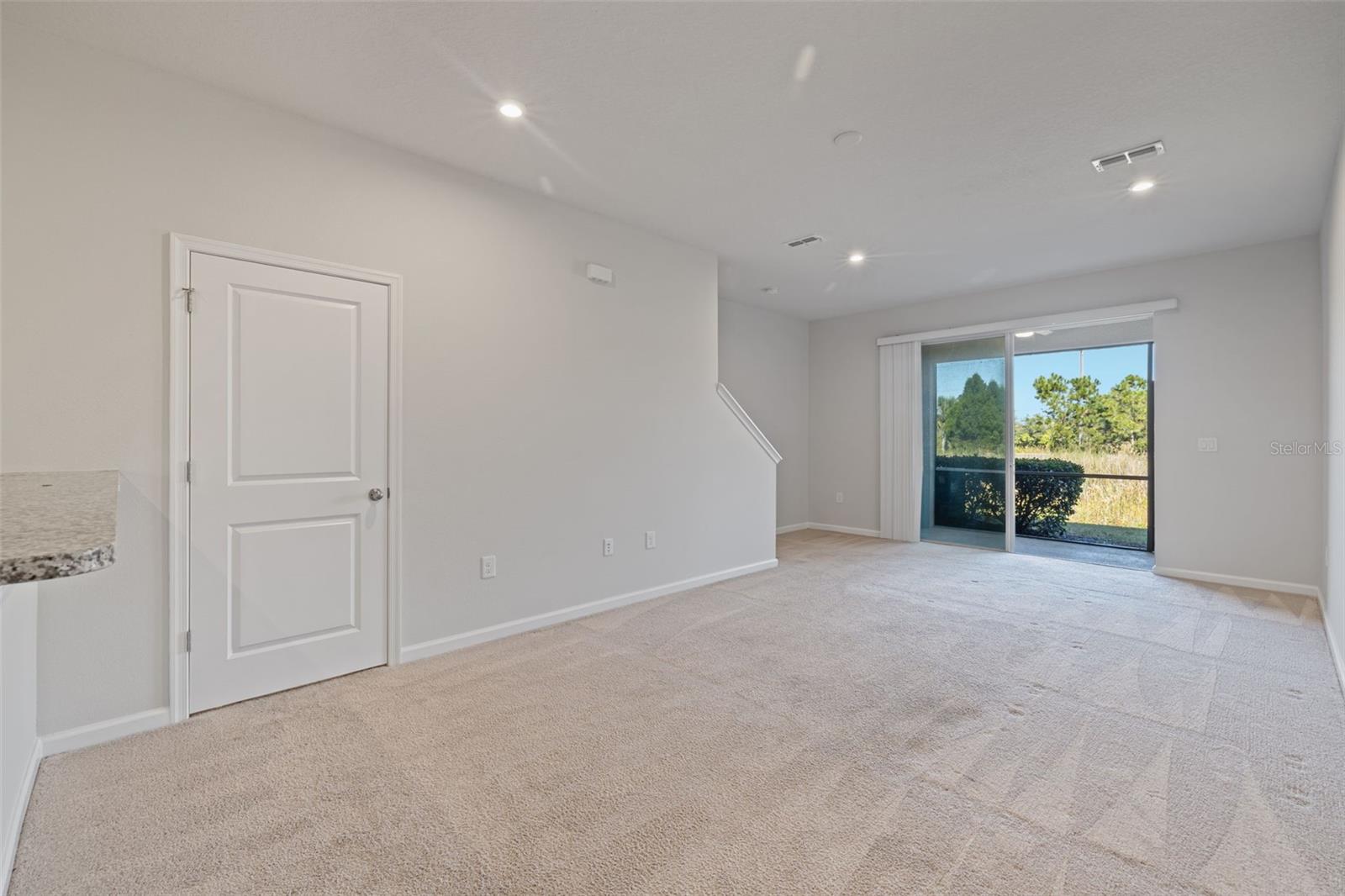 expansive living room