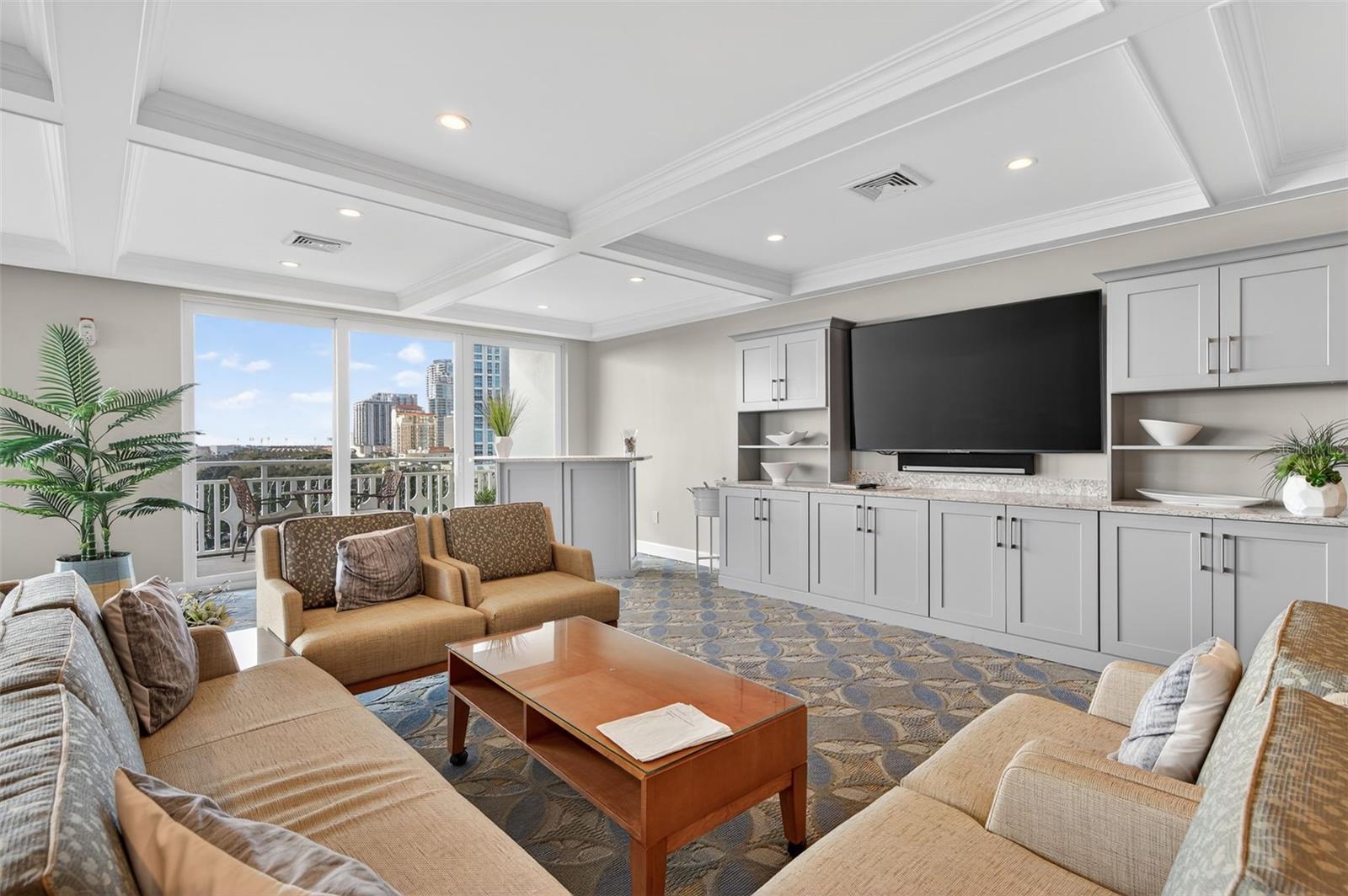 9th floor social room