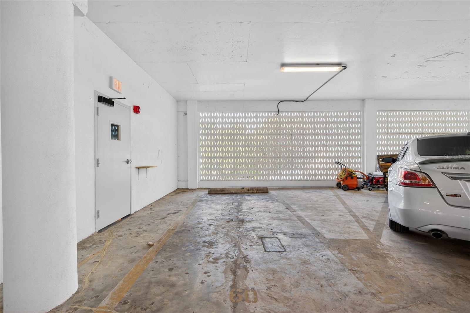 Assigned parking space