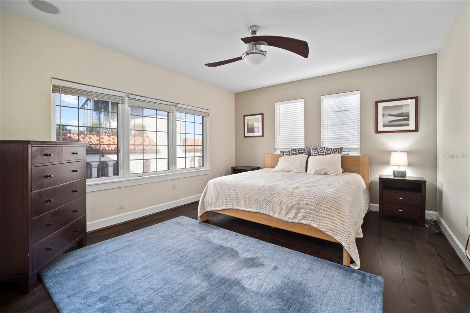 Primary Bedroom Engineered Hardwood floors and Plantation Shutters have been ordered for both bedrooms. Also, the room features a double wide closet.