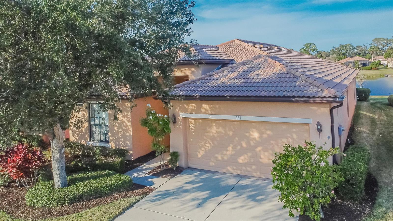 Aerial front of property