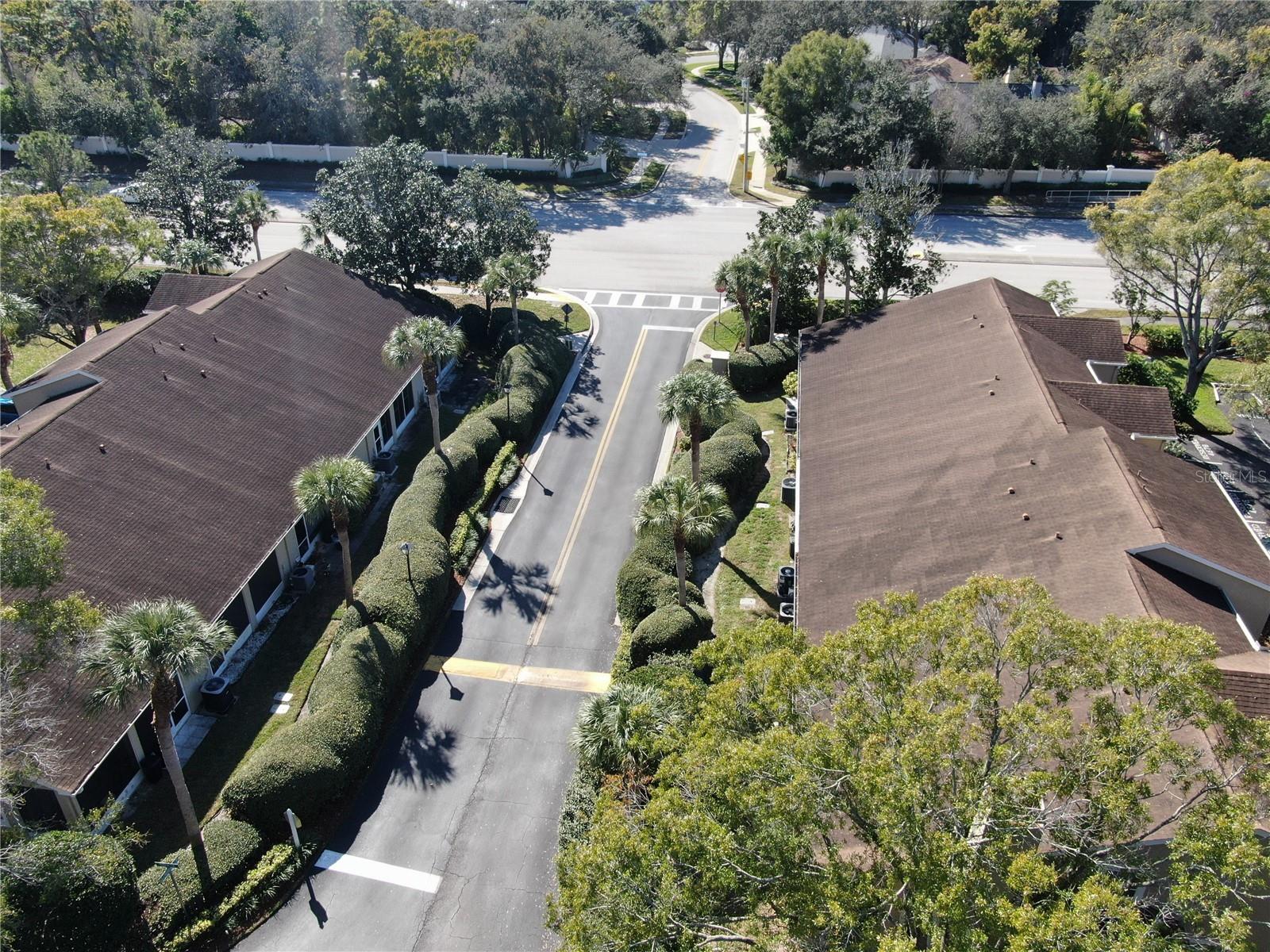 Entrance to Glenbrook East off of Belcher Rd