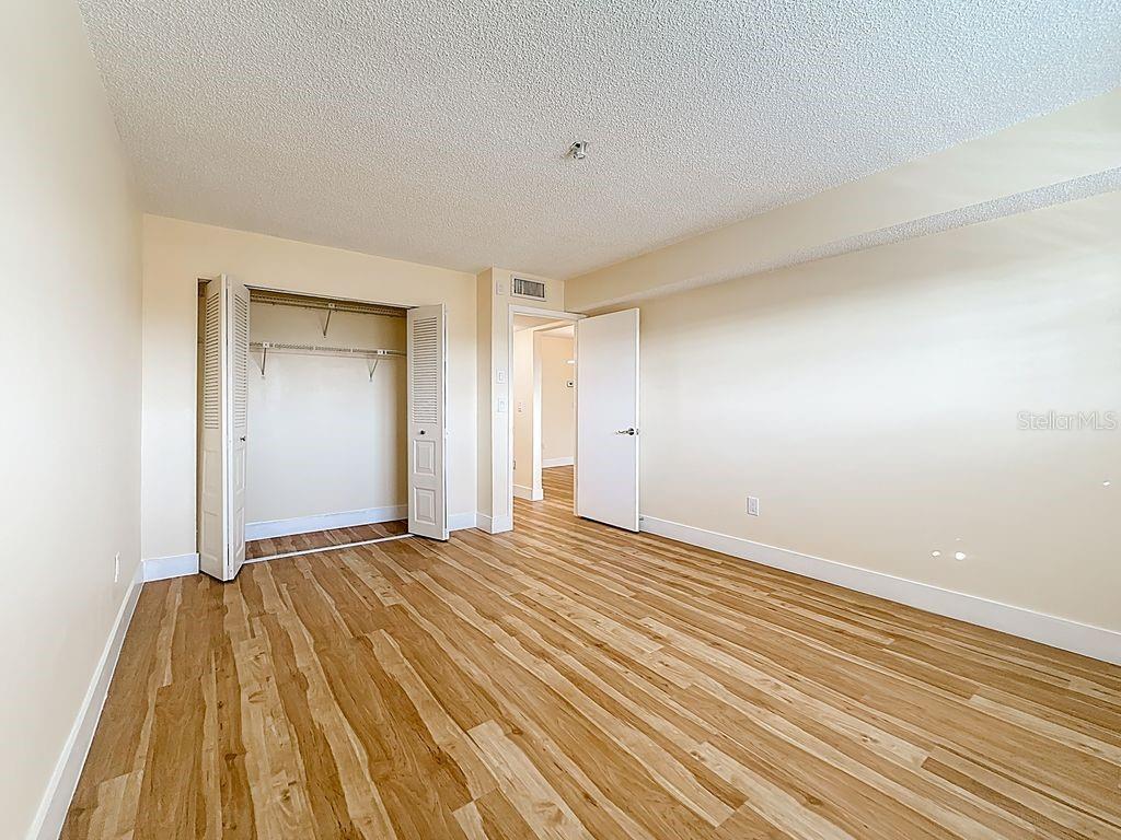 2nd Bedroom 12 X 15 has a wall of closet space.