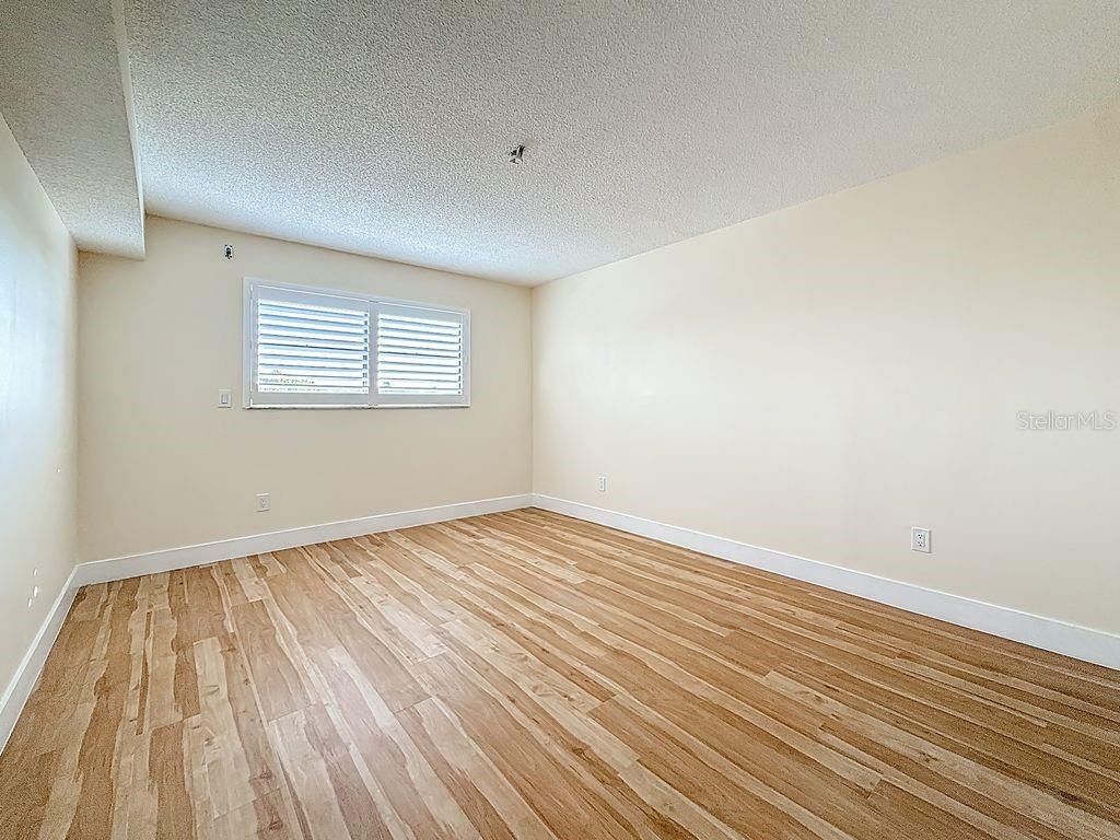 2nd bedroom has plantation shutters