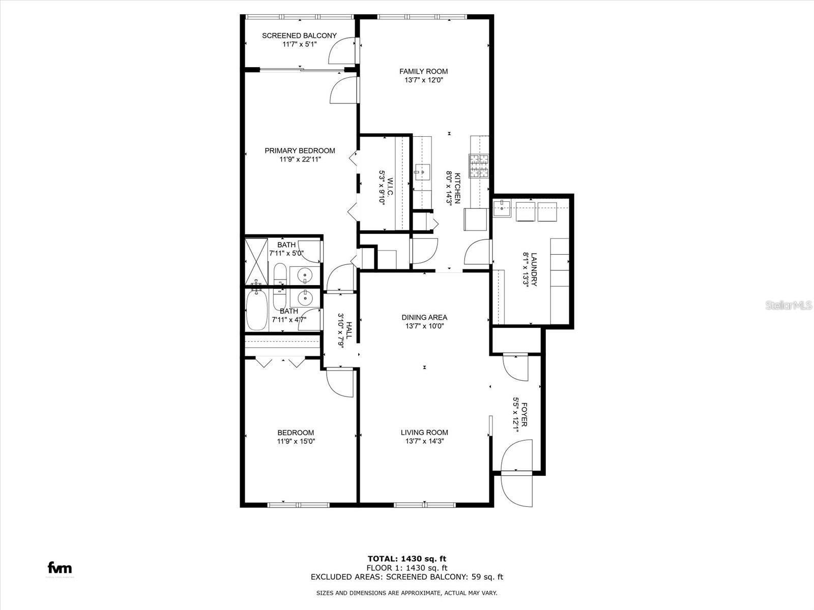 Blue print of interior unit.