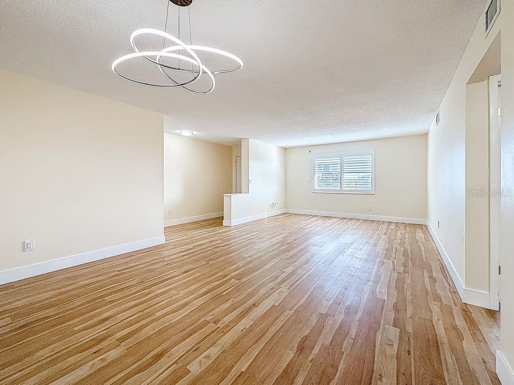 Plantation shutters on Living room windows
