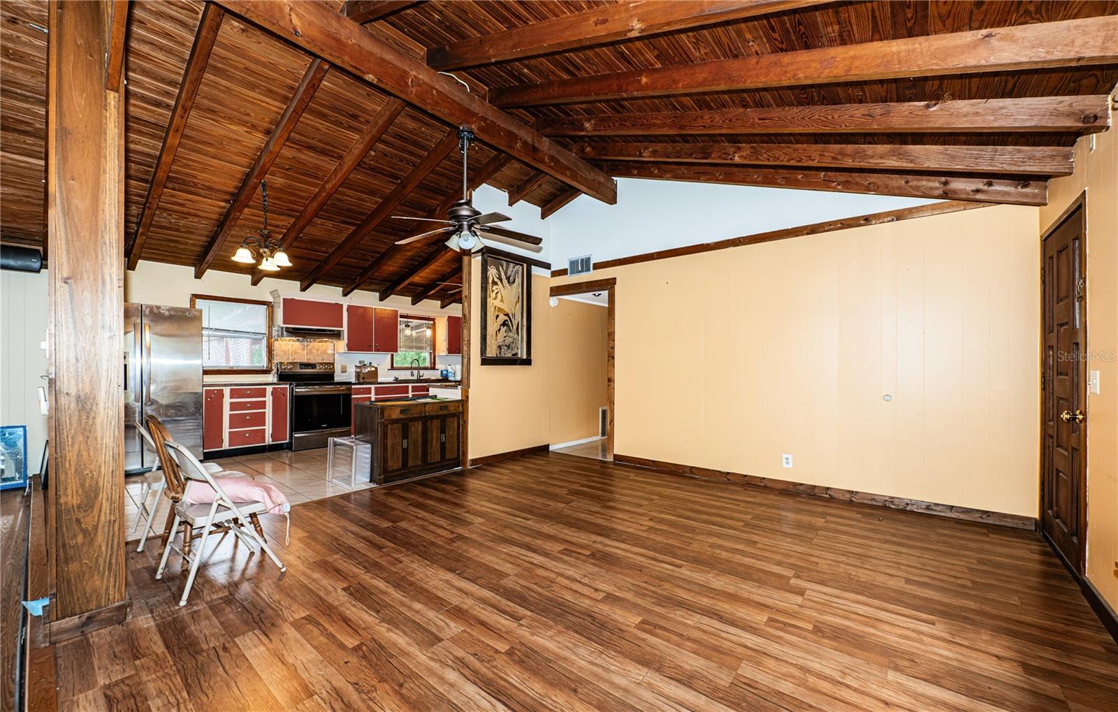 Upper level dining room