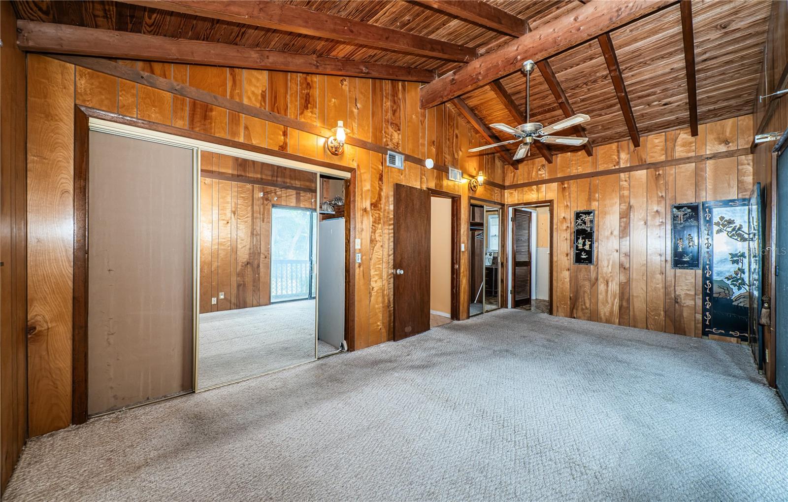 Upper level primary bedroom