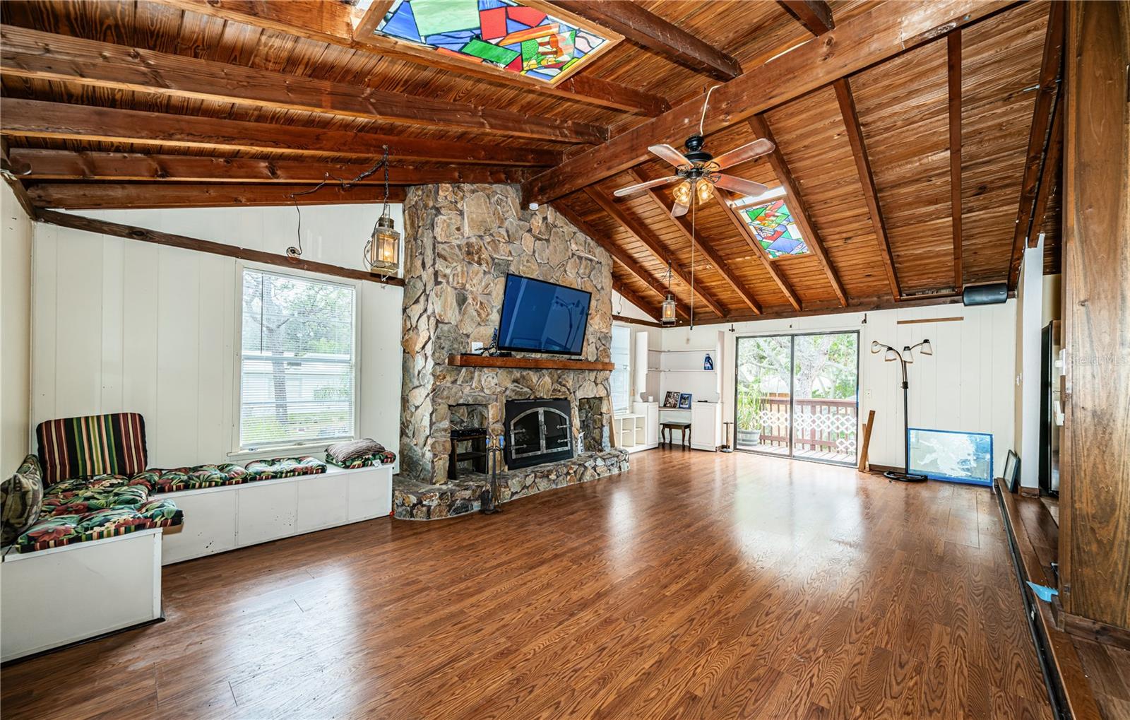 Upper level living room