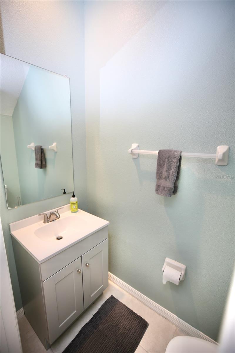 half bath downstairs