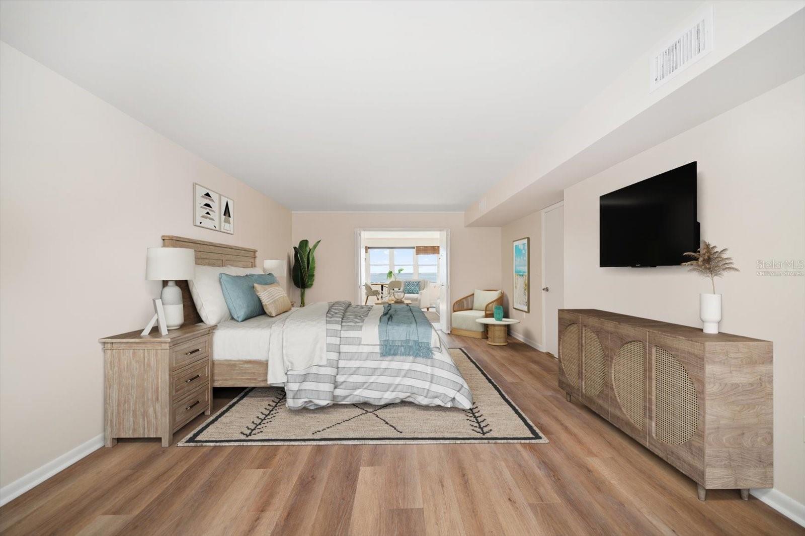 Master Bedroom - Virtually Staged