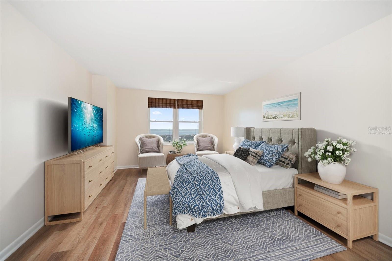 Bedroom 2 - Virtually Staged