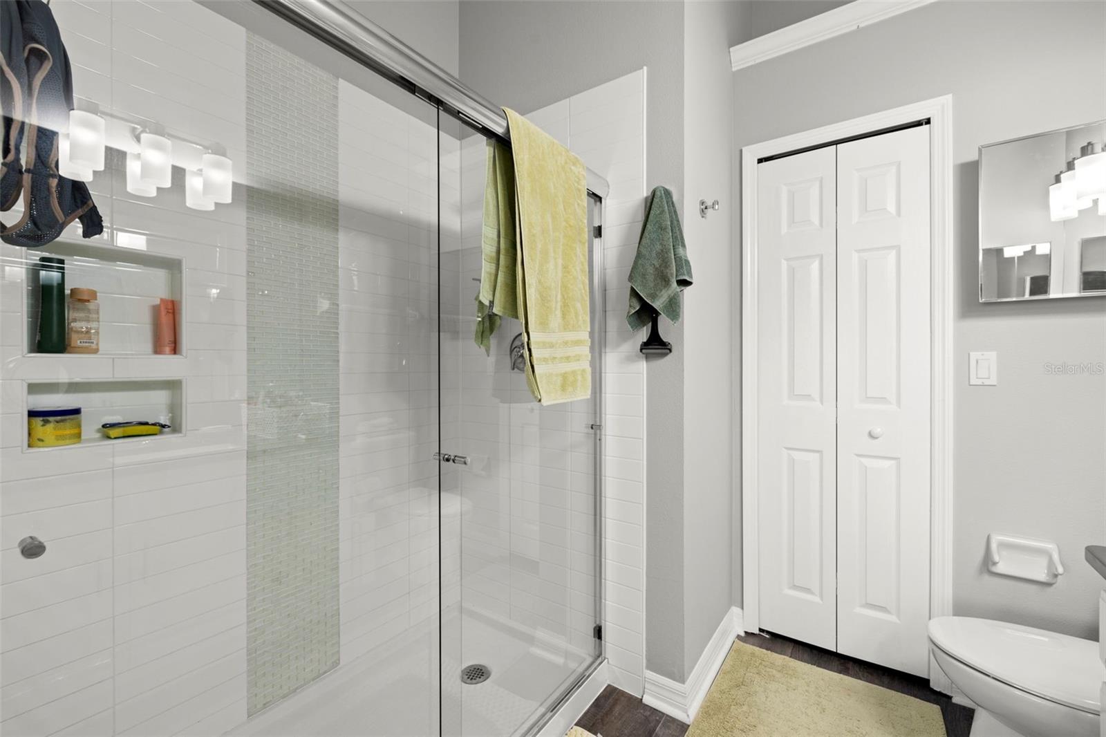 Walk in shower - primary bath