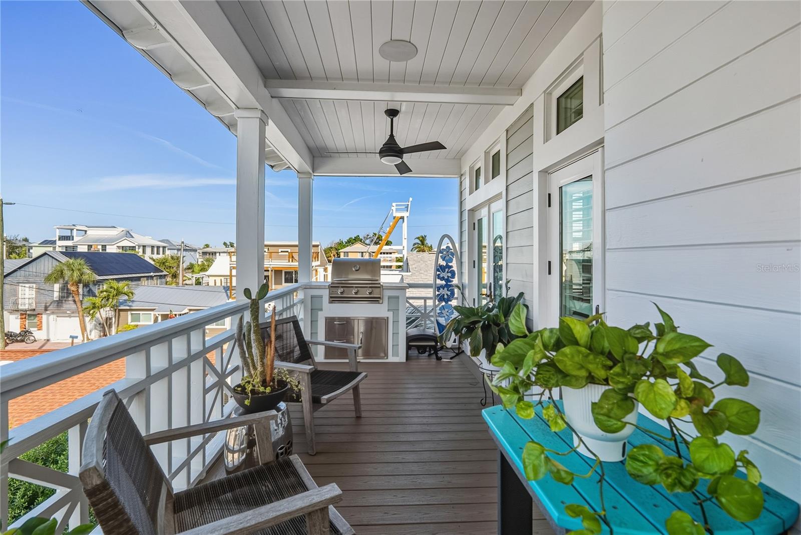 Multiple balconies to chase sunsets and sea breezes.