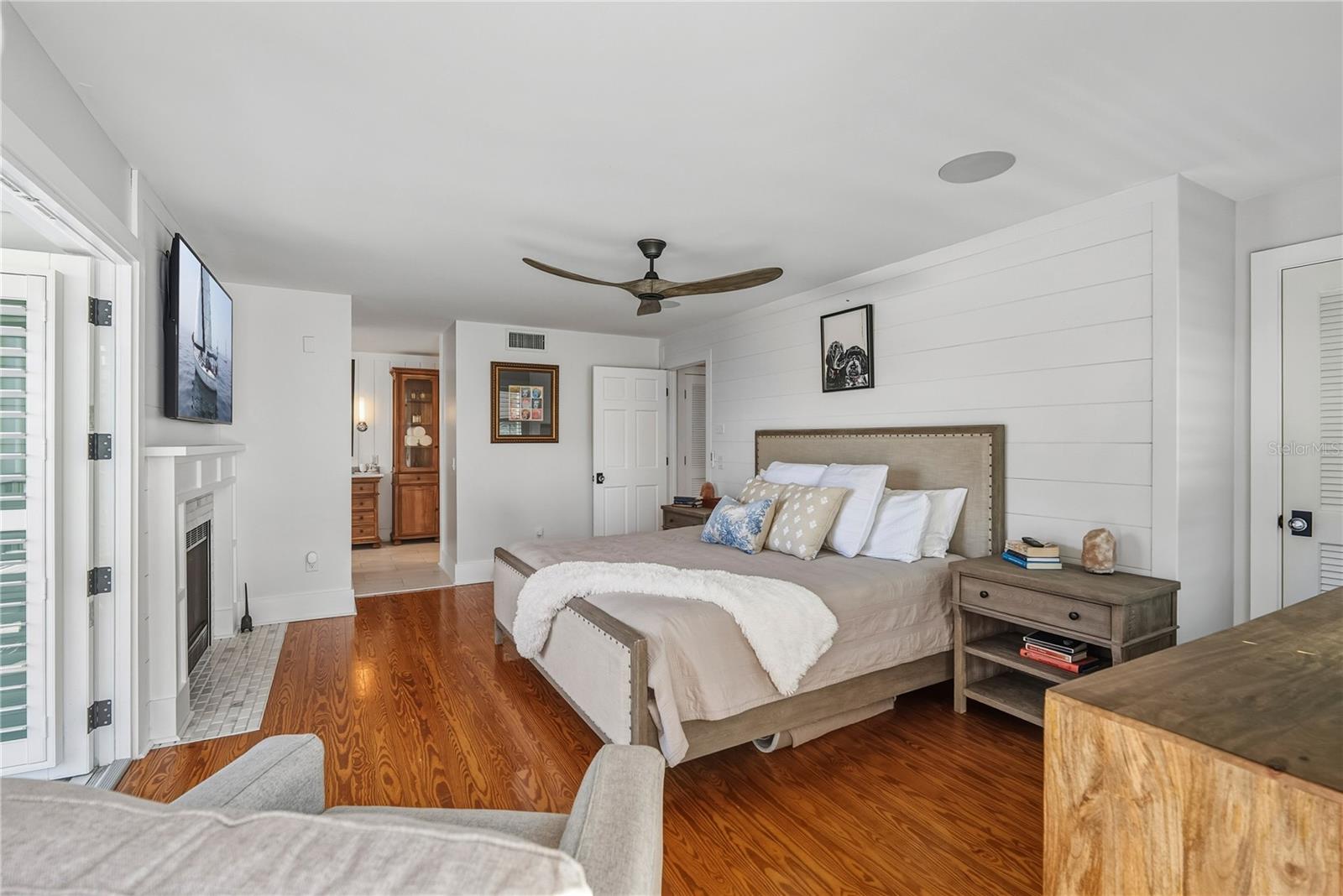 Spa-inspired primary bath with luxury finishes.