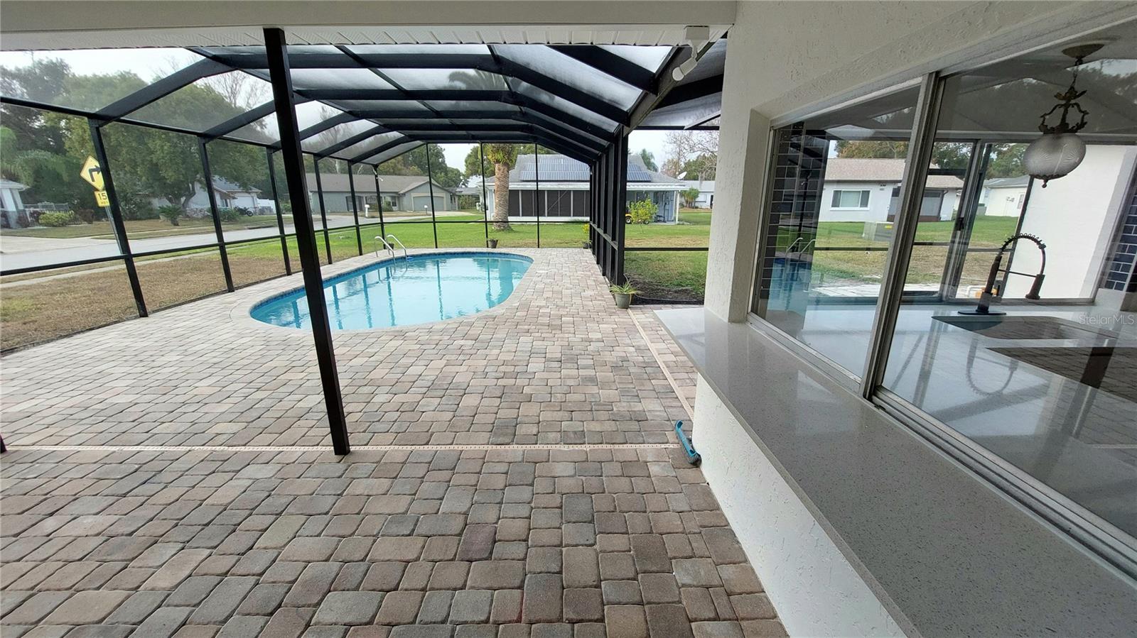 Serving Bar on Patio