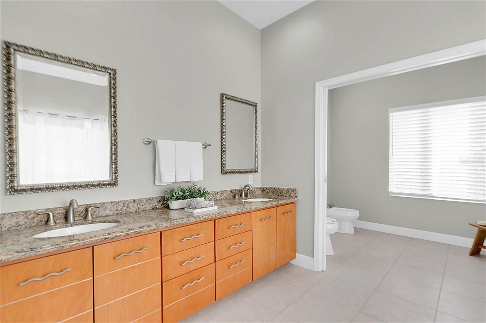 Primary Bath Dual Sinks