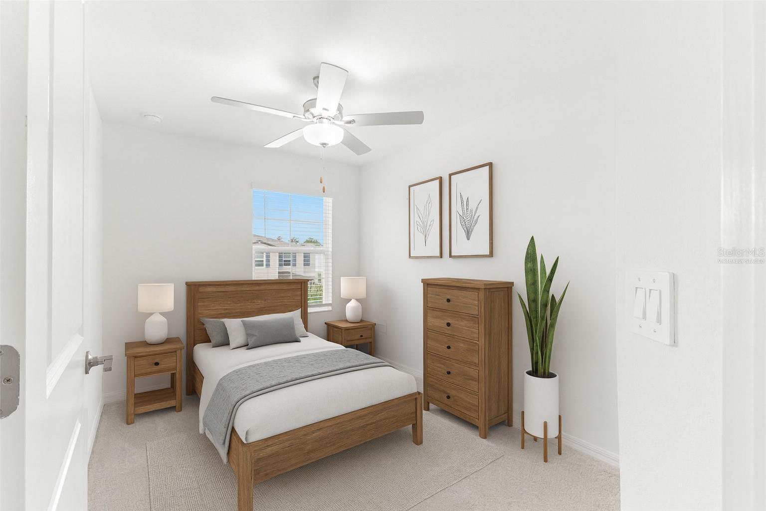 Virtually Staged - Bedroom 2