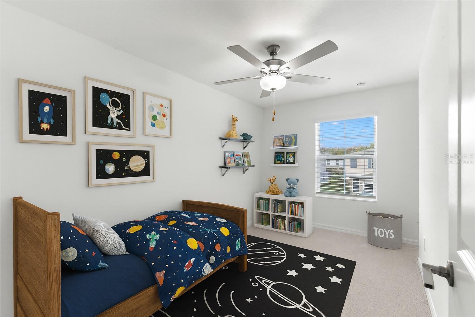 Virtually Staged - Bedroom 3