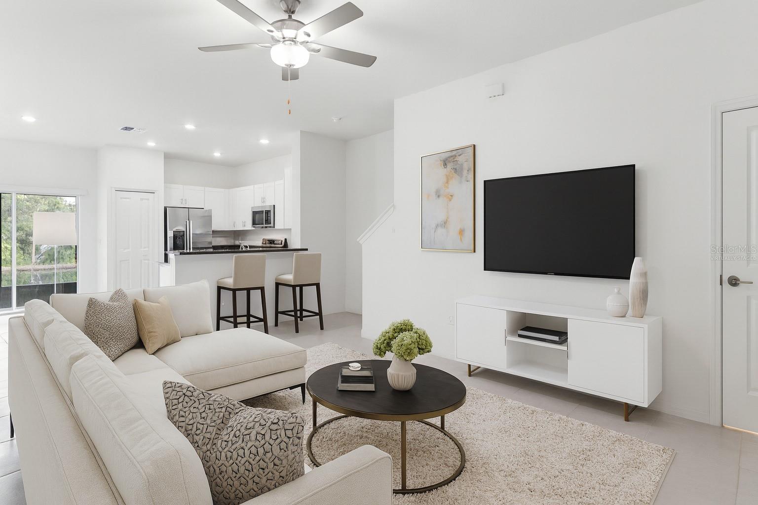 Virtually Staged - Great Room