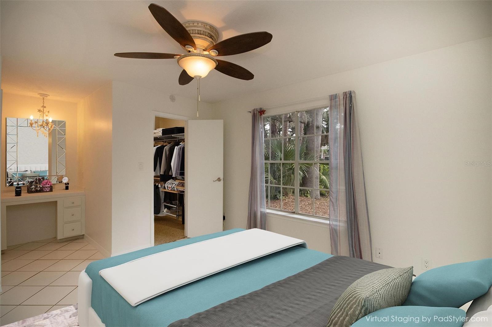 Virtual Staging, primary bedroom