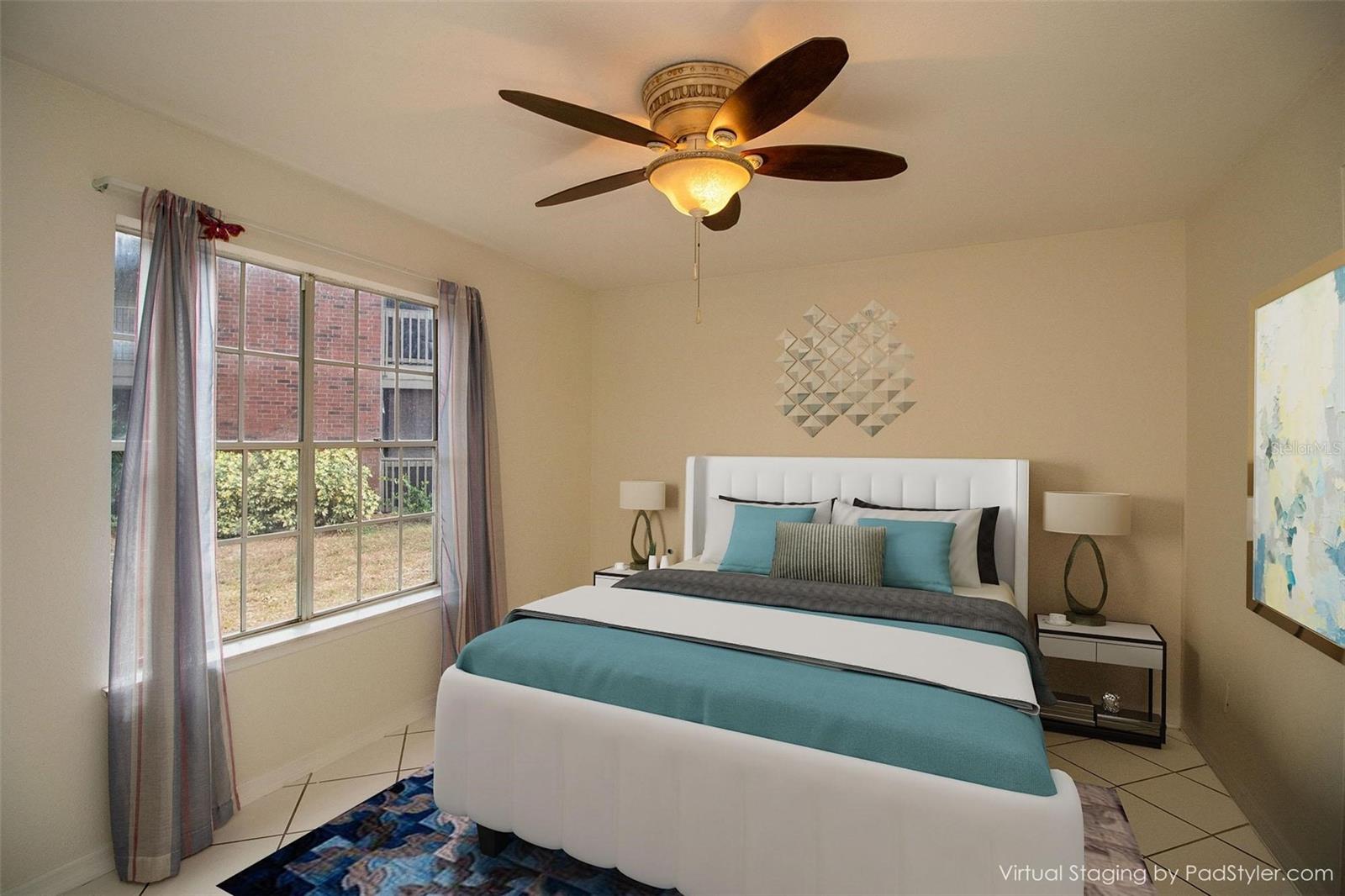 Virtual Staging, primary bedroom