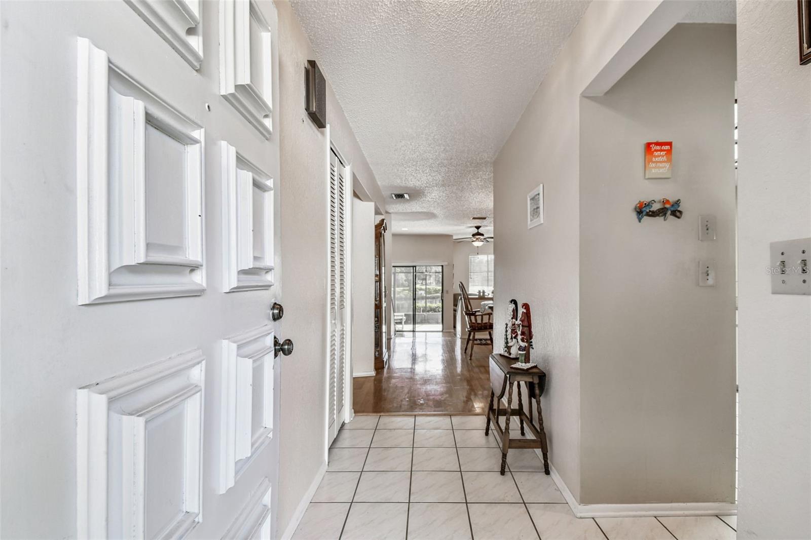 Hallway From Entrance