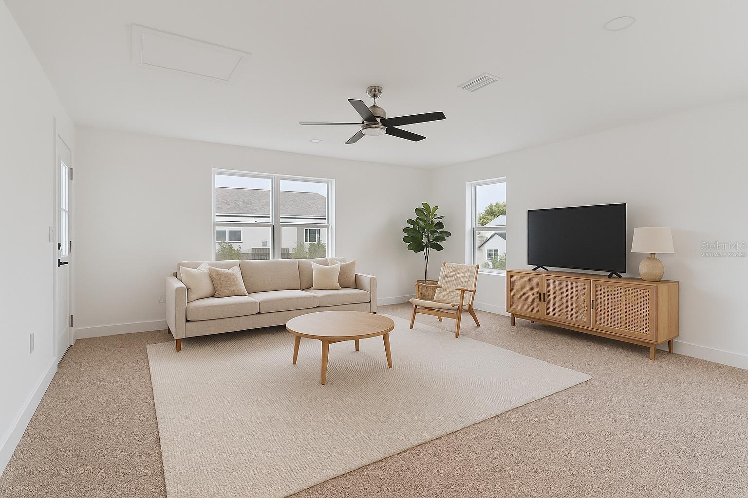 Loft Virtually Staged