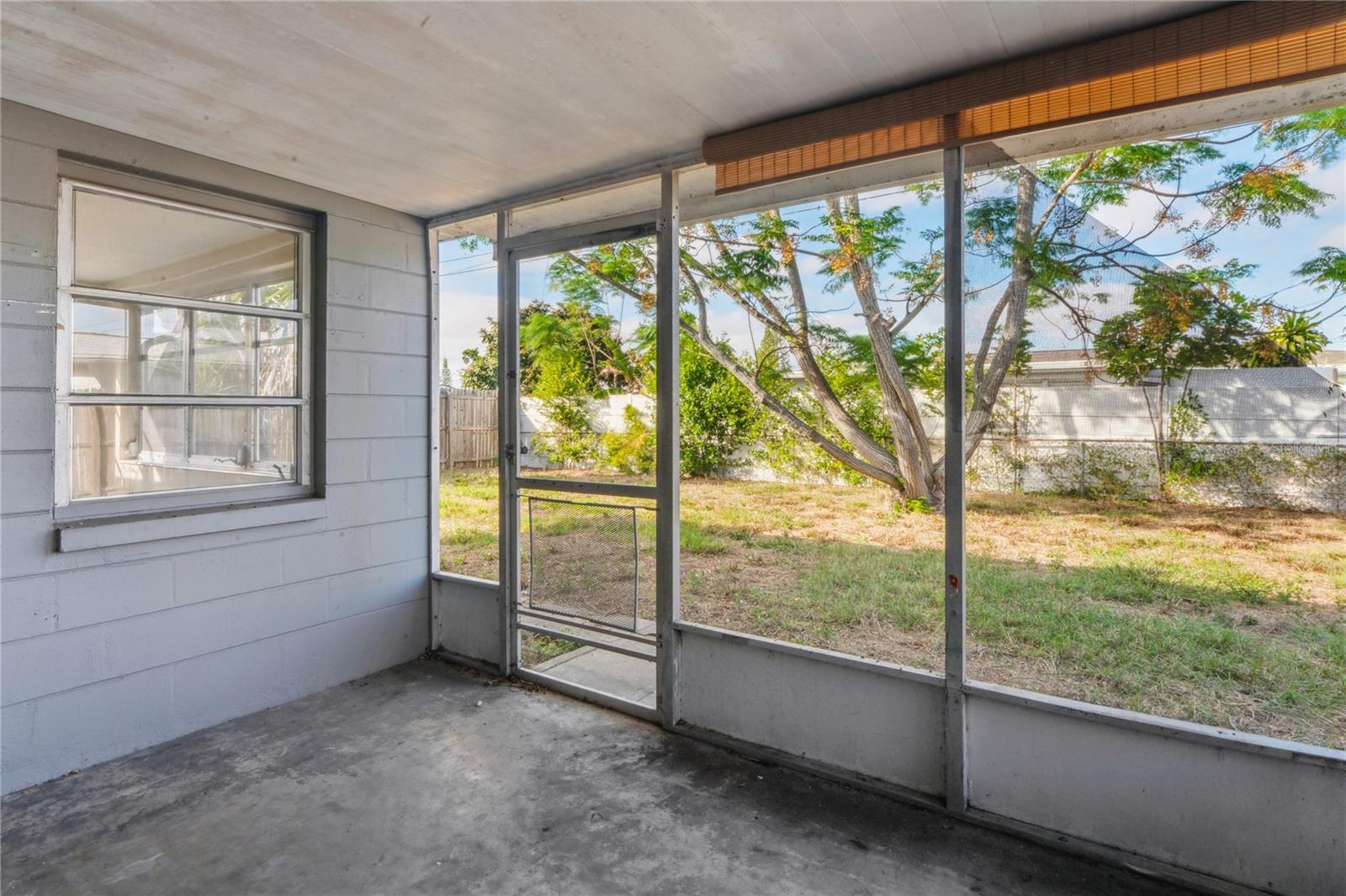 Screened and Covered Lanai