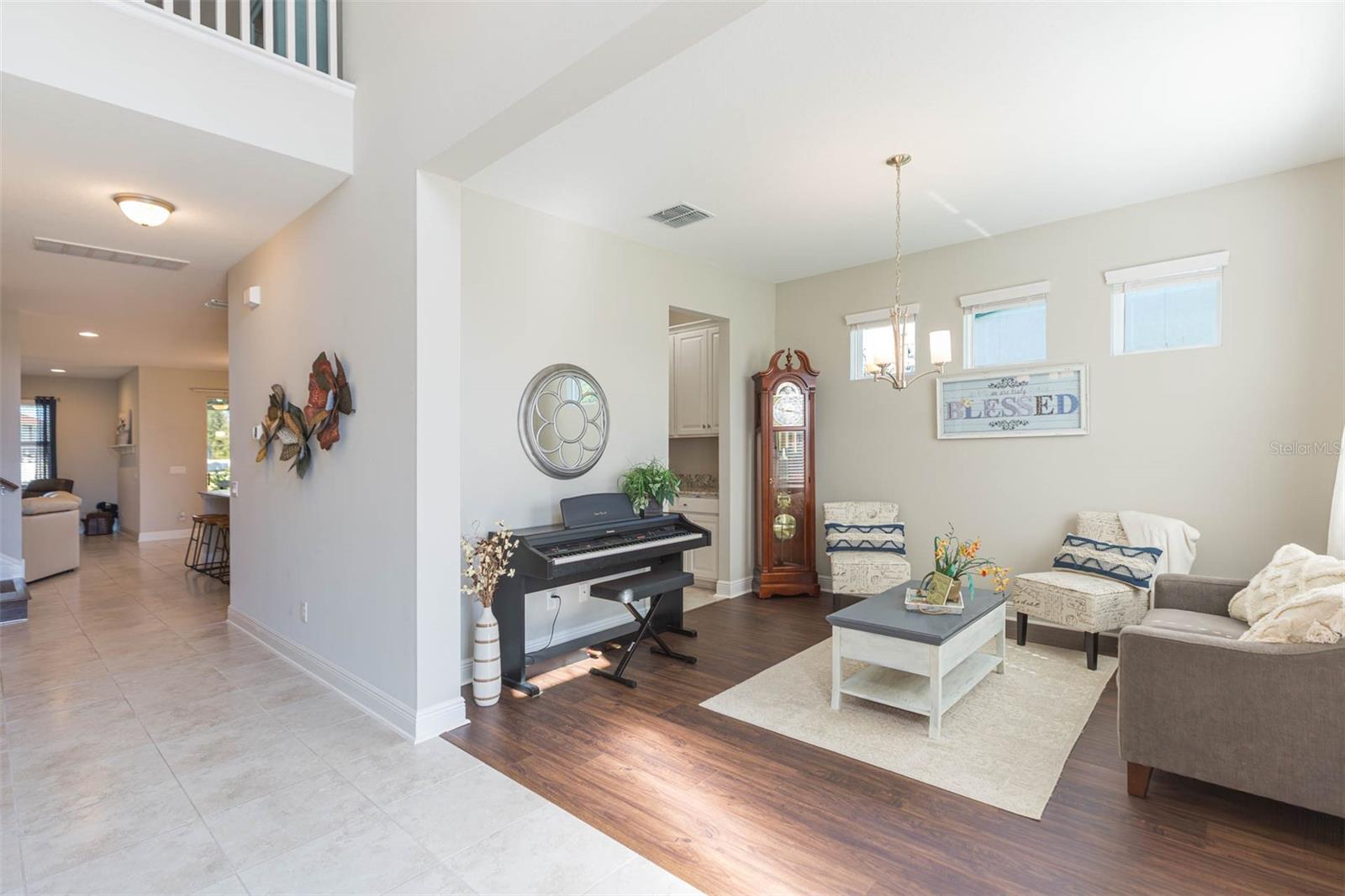 Den or formal living room