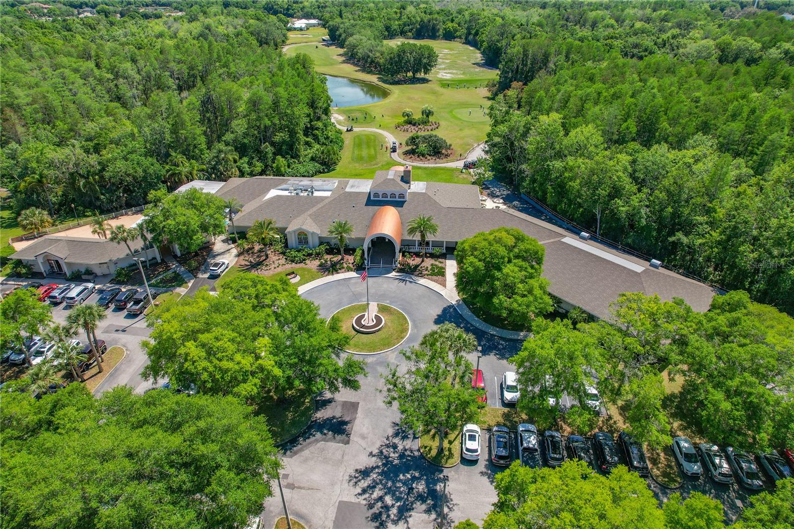 Clubhouse Aerial View