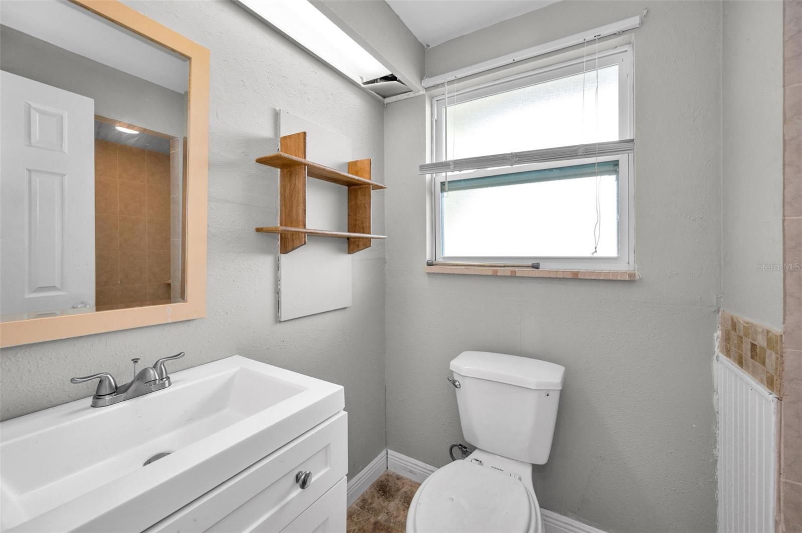 Bath with new Vanity