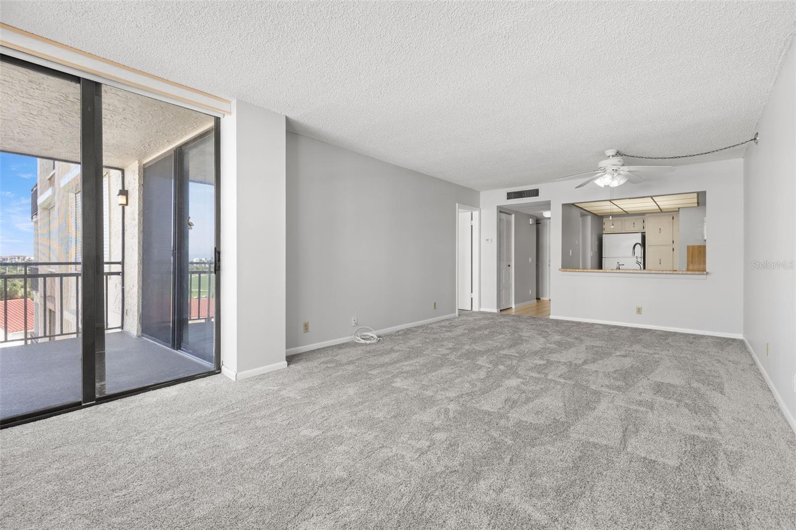 Living/dining room area