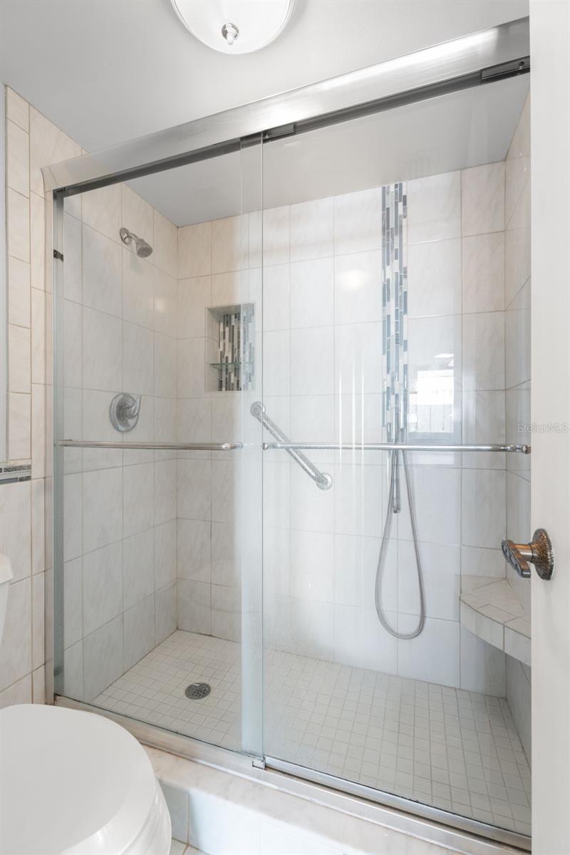 Primary Bathroom shower