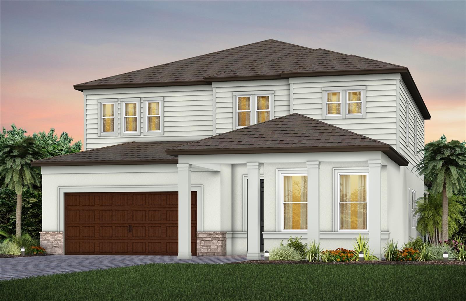 Exterior Rendering, Elevation FM2