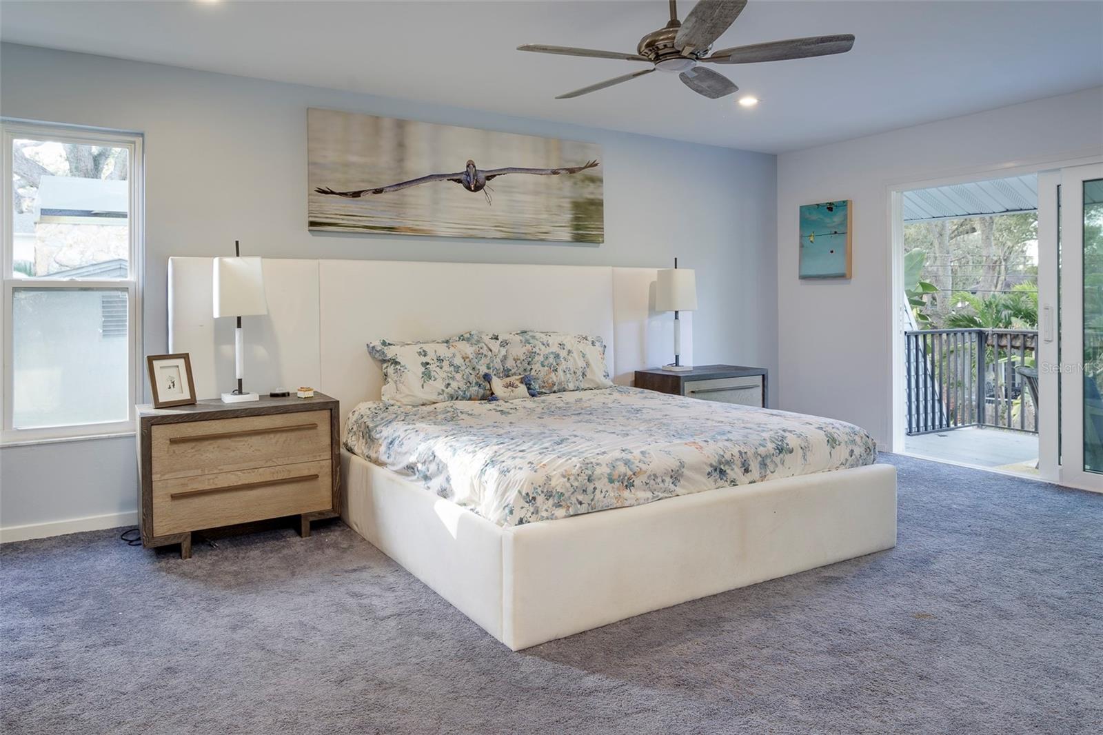 Positioned as an owners retreat, the entire upstairs encompasses the primary suite with 2 walk in closets, private balcony and stunning en-suite bathroom.