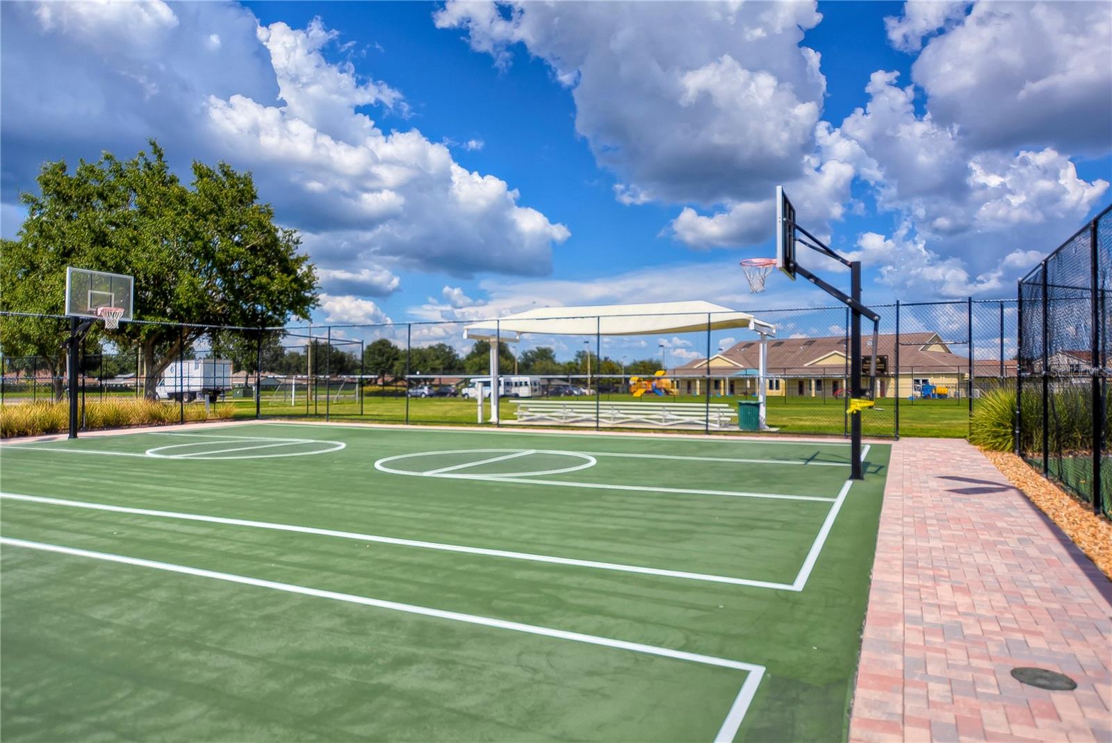 Community basketball court!