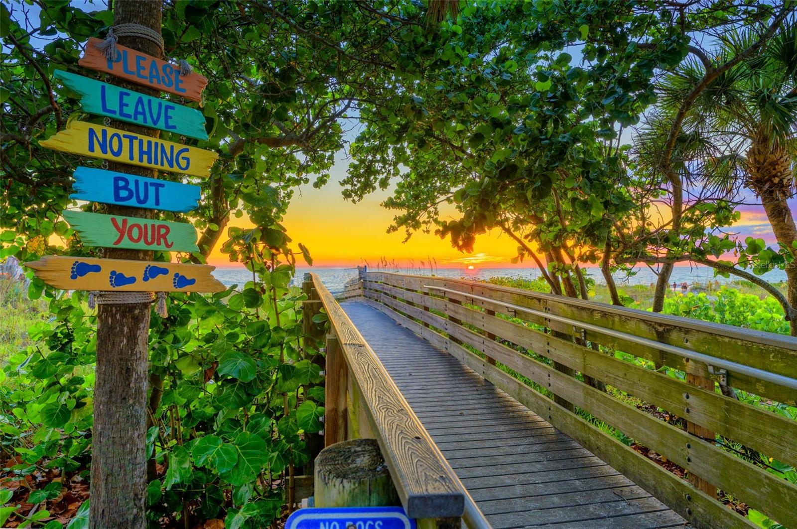 Beach access just a short walk away!