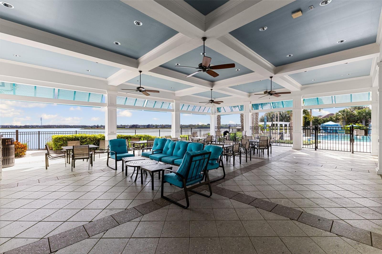 Lucaya Lake Clubhouse lanai