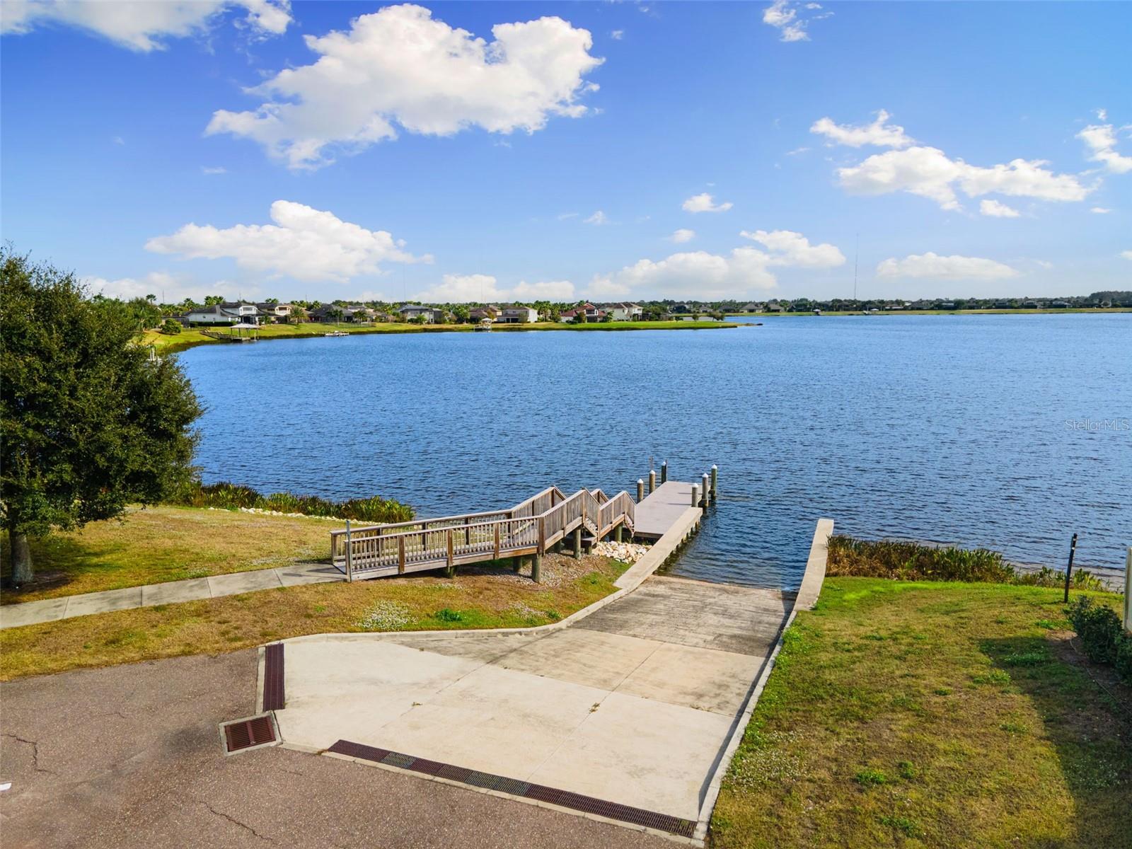 Lacaya Lake boat ramp