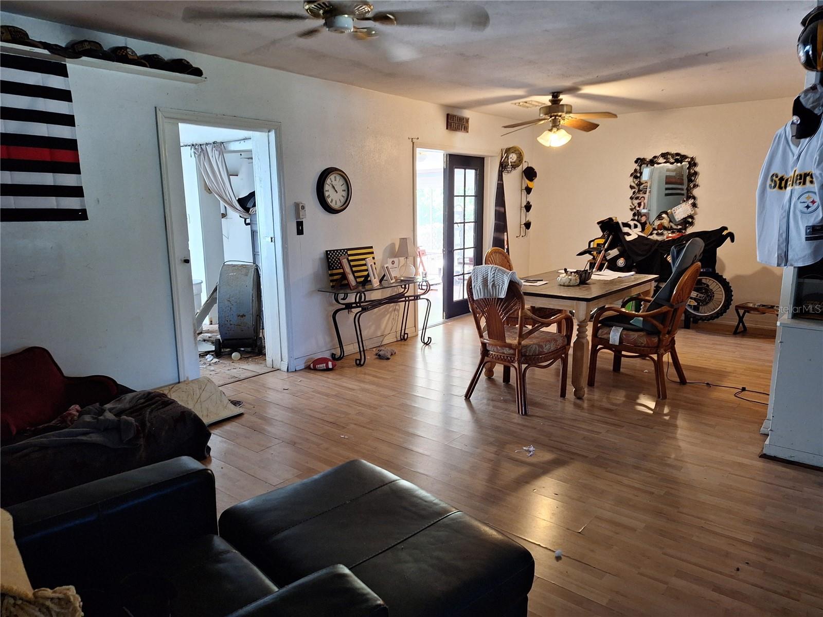 Large Living and Dining Rooms